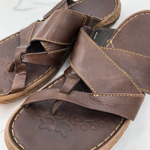 born brown sandals